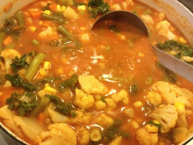 Chunkiest vegetable soup | Brooklyn Homemaker