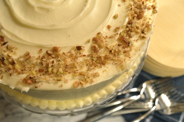 harvest cake with cream cheese icing | Brooklyn Homemaker