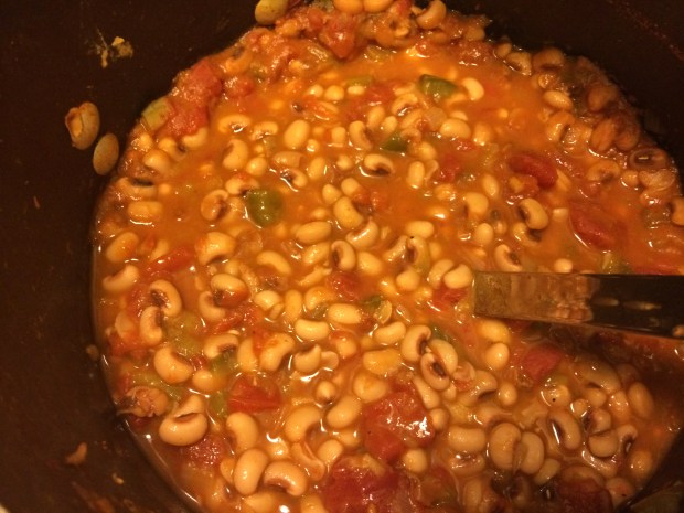 new year's day brunch | vegetarian collard greens and black eyed peas | Brooklyn Homemaker
