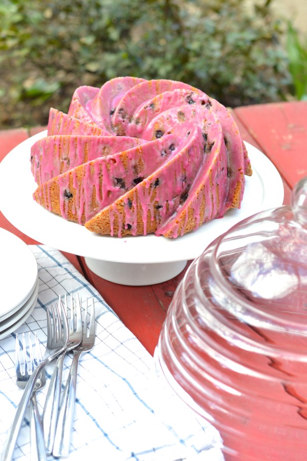 blueberry buttermilk bundt cake | Brooklyn Homemaker