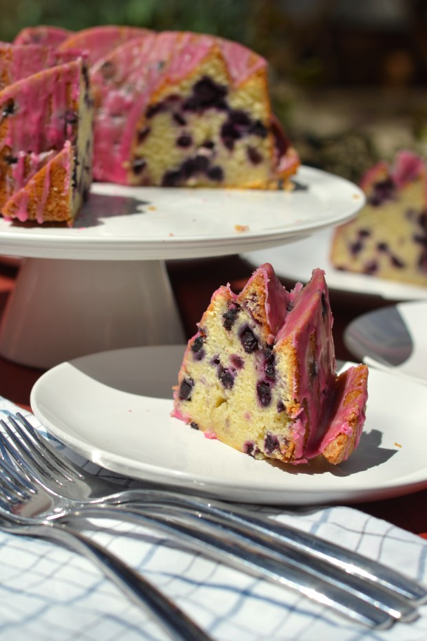 blueberry buttermilk bundt cake | Brooklyn Homemaker