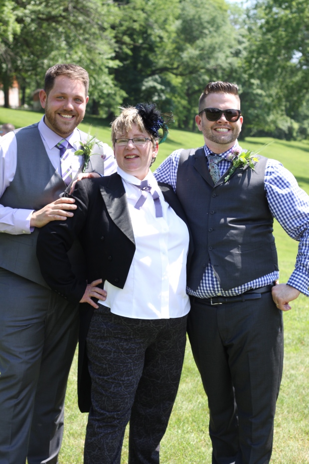 Tuxedo & Russell's Hudson Valley June Wedding | marriage equality | Brooklyn Homemaker