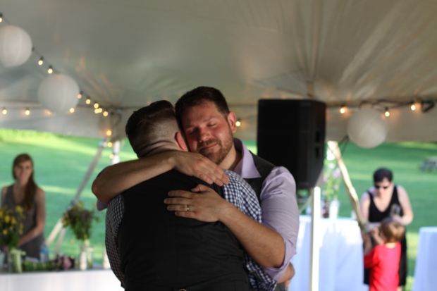 first dance at same sex wedding | Tuxedo & Russell's Hudson Valley June Wedding | Brooklyn Homemaker