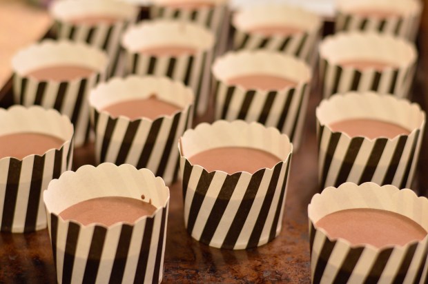 devil's food cupcakes with salted caramel cream cheese icing | Brooklyn Homemaker