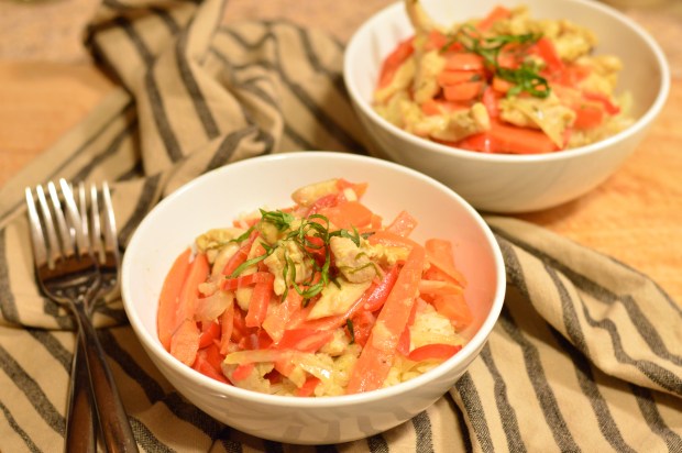 thai coconut green curry chicken thighs | Brooklyn Homemaker