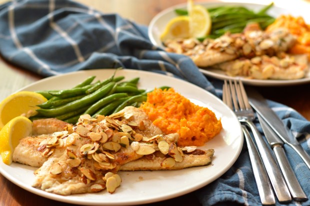 rainbow trout almondine | Brooklyn Homemaker