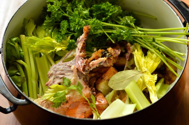 roasted chicken and wild rice soup | Brooklyn Homemaker