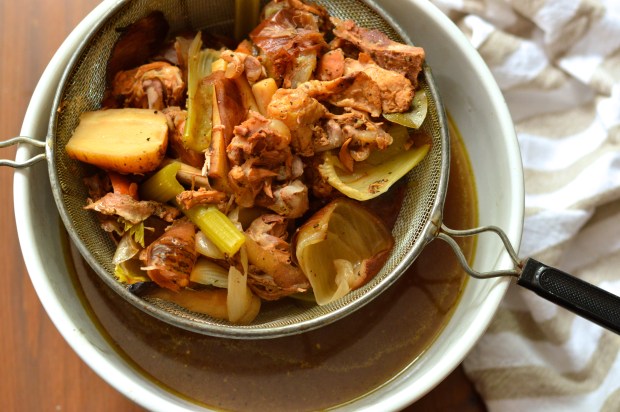 roasted chicken and wild rice soup | Brooklyn Homemaker