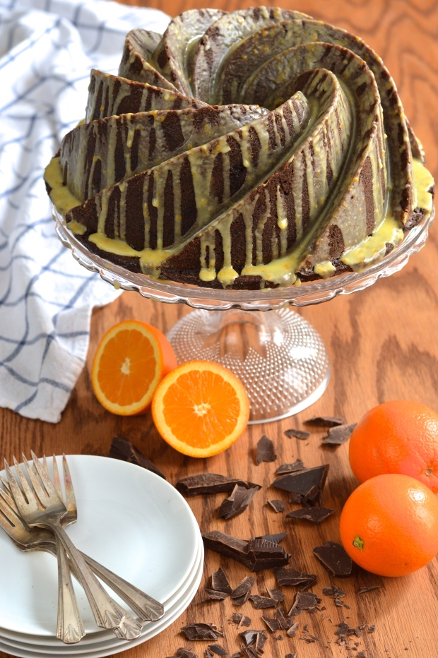 chocolate orange bundt cake | Brooklyn Homemaker