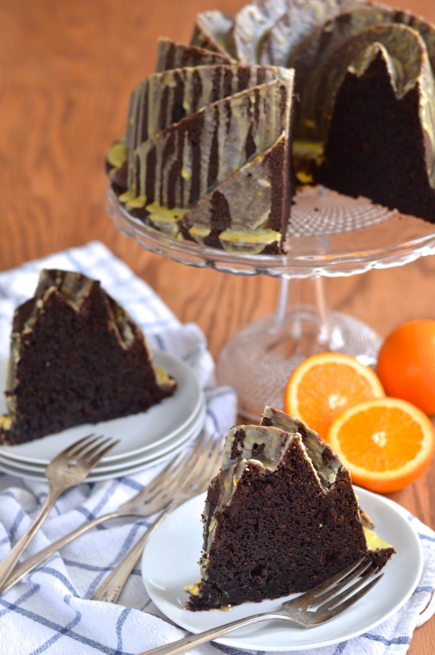 chocolate orange bundt cake | Brooklyn Homemaker