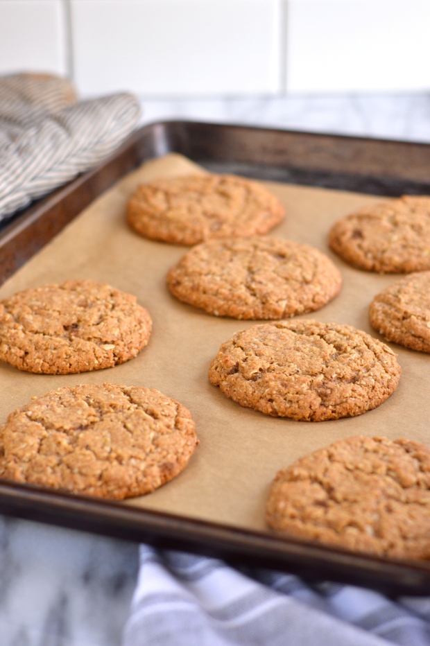 bourbon glazed toasted oatmeal cookies | Brooklyn Homemaker