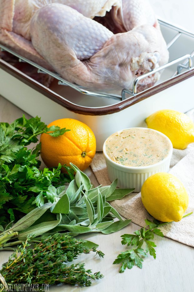 citrus herb roasted turkey | Brooklyn Homemaker
