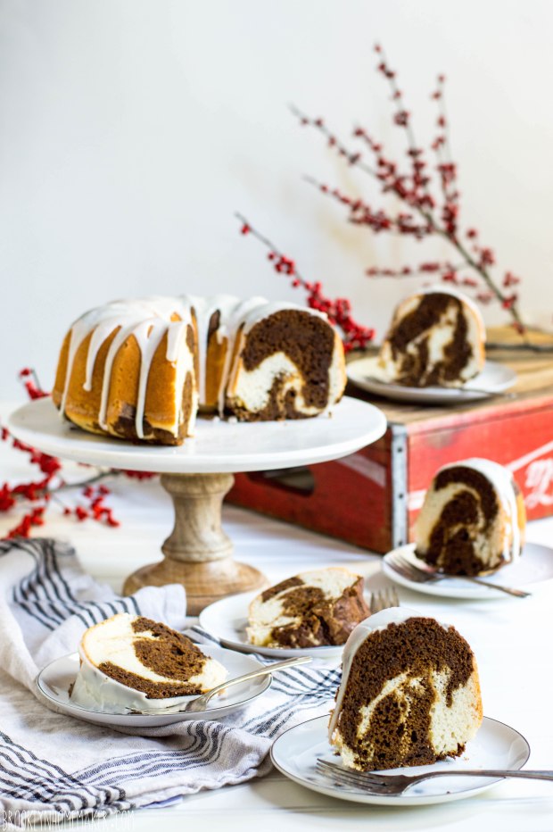 old fashioned marble cake | this heritage marble cake recipe is darkened with molasses and spice rather than chocolate | Brooklyn Homemaker