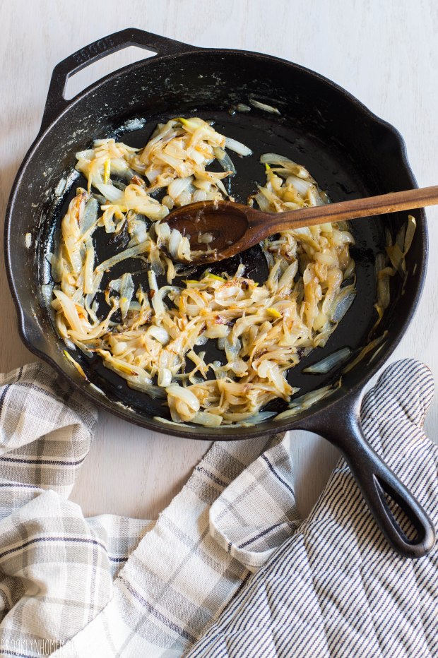 farfalle with broccoli rabe, roasted mushrooms & butternut squash | Brooklyn Homemaker