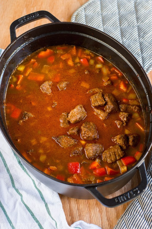 chunky beef and bean chili | Brooklyn Homemaker