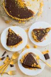 chocolate caramel frito tart | Brooklyn Homemaker