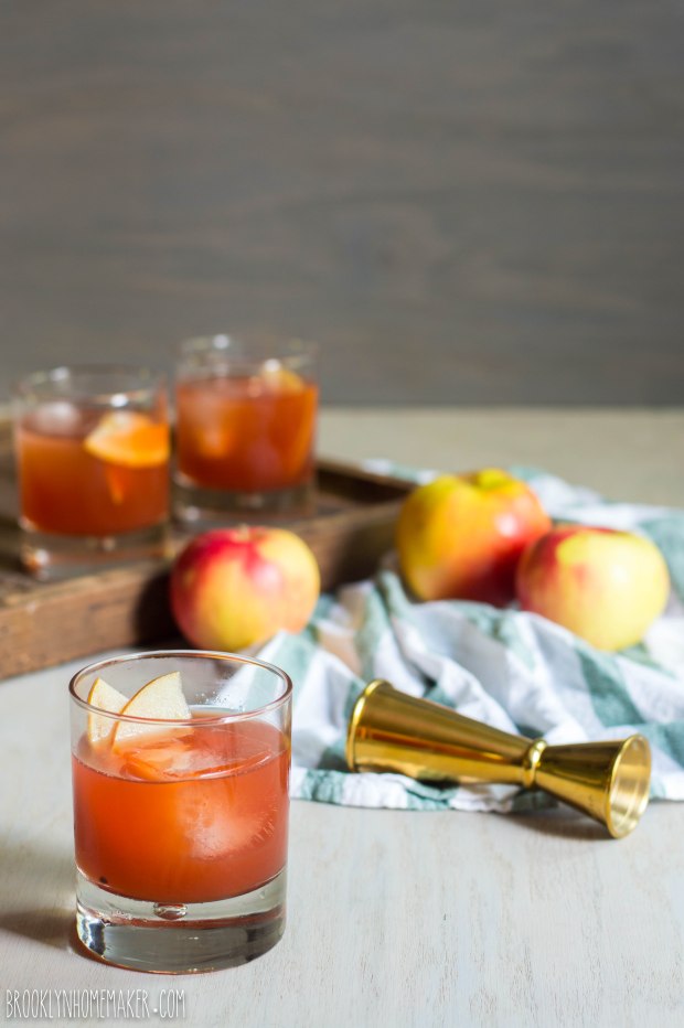 apple cider boulevardier | Brooklyn Homemaker