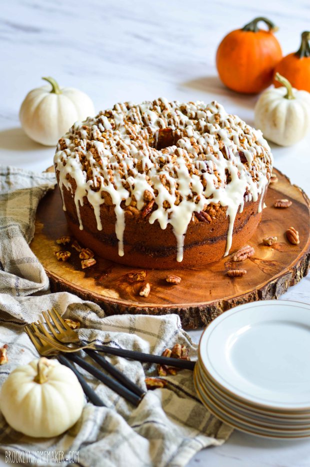 pumpkin streusel coffee cake | Brooklyn Homemaker